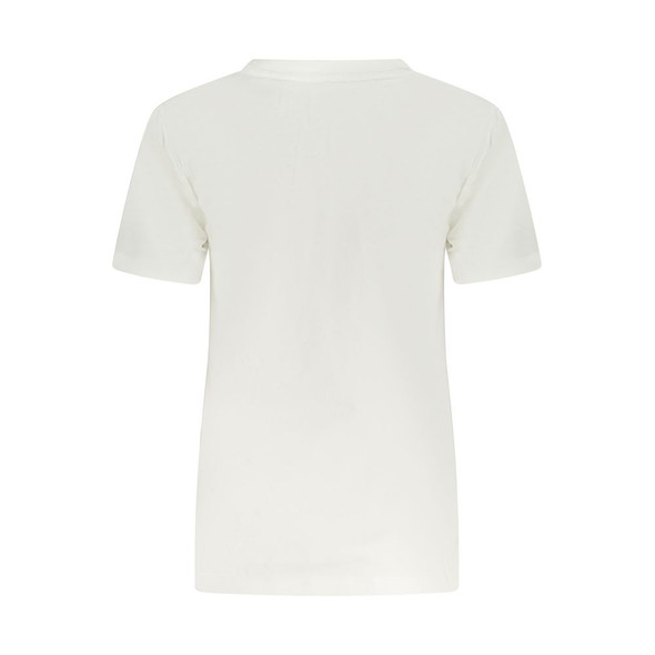 White Cotton Women T-Shirt CO-38355 White Cotton Women T-Shirt CO-38355