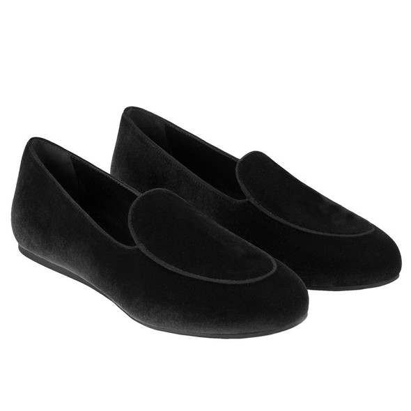 Black Velvet Unisex Loafer Black Velvet Unisex Loafer