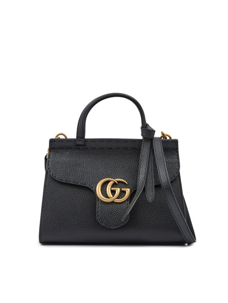 Black Leather GG Marmont Handbag Black Leather GG Marmont Handbag