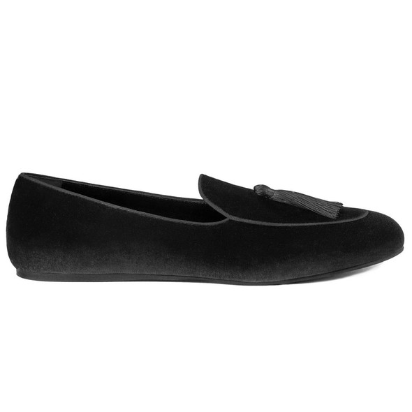 Black Velvet Loafer Black Velvet Loafer