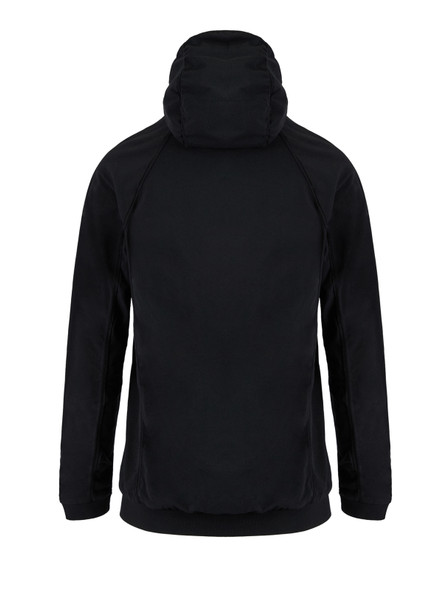 Black Polyamide Hoodie Sweatshirt Black Polyamide Hoodie Sweatshirt