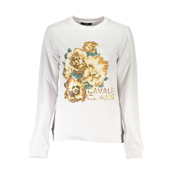 White Cotton Sweater CA-26712-FBB-363 White Cotton Sweater CA-26712-FBB-363