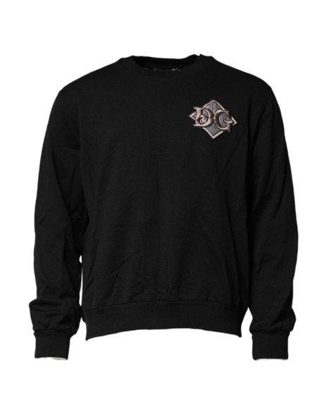 Black Logo Embroidery Sweatshirt Sweater Black Logo Embroidery Sweatshirt Sweater