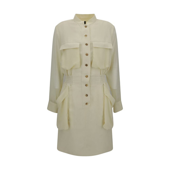 PINKO Linen chemisier Dress PINKO Linen chemisier Dress