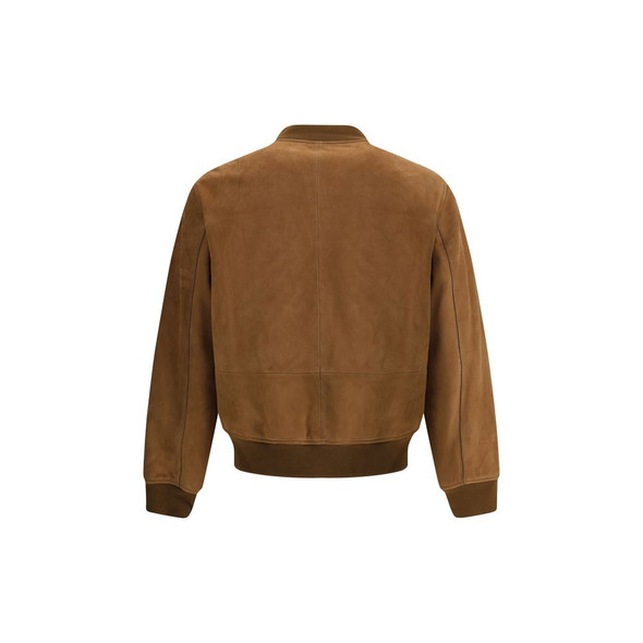 Suede Bomber Jacket YV25E25EHV20464B20WA2234BB Suede Bomber Jacket YV25E25EHV20464B20WA2234BB