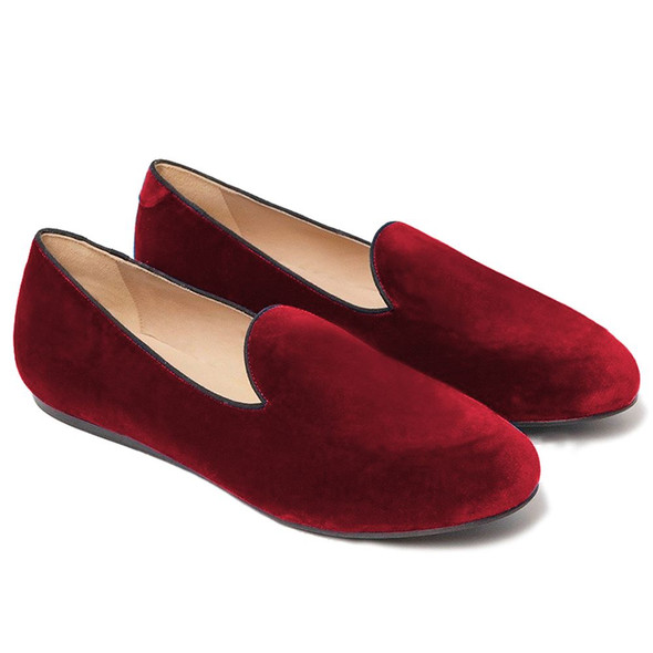 Red Velvet Loafer CH-15415 Red Velvet Loafer CH-15415