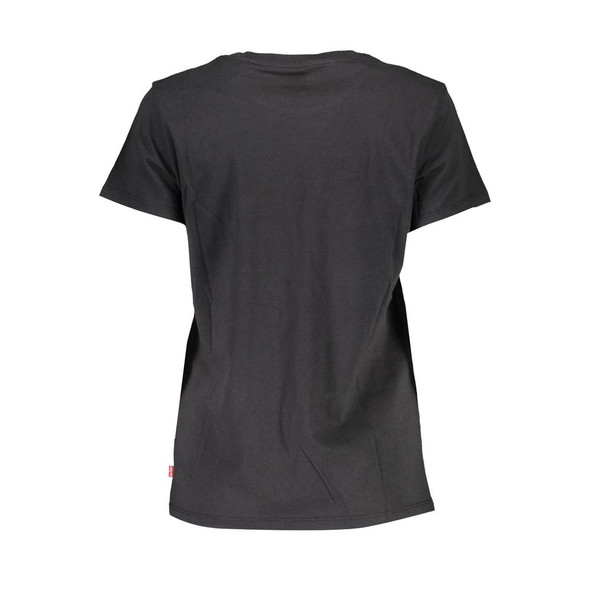 Black Cotton Tops & T-Shirt LE-37197 Black Cotton Tops & T-Shirt LE-37197