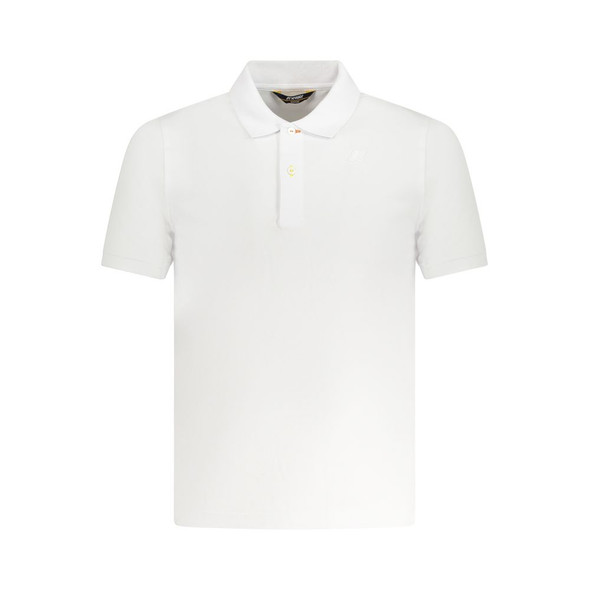 White Cotton Polo Shirt KW-38388 White Cotton Polo Shirt KW-38388