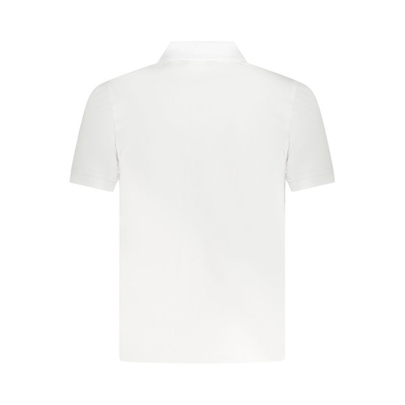 White Cotton Polo Shirt KW-38388 White Cotton Polo Shirt KW-38388
