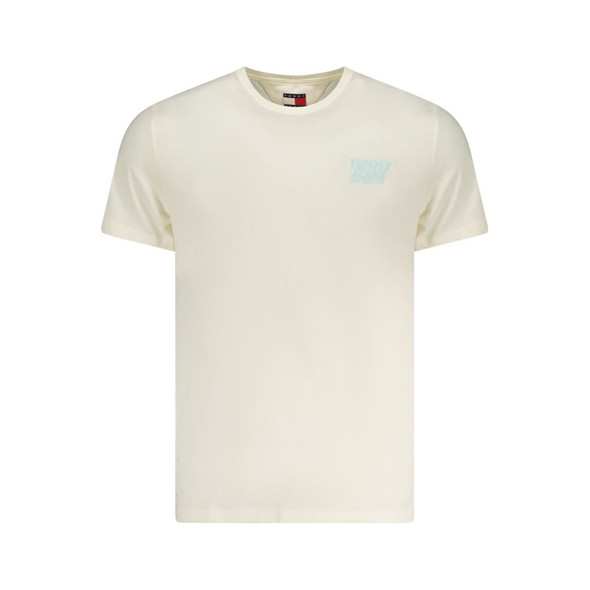 Beige Cotton Men T-Shirt TO-38476 Beige Cotton Men T-Shirt TO-38476