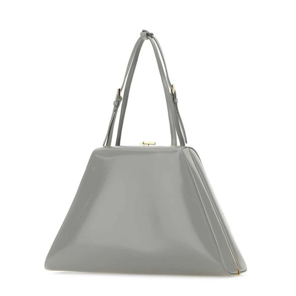 Prada Gray Leather Handbag Prada Gray Leather Handbag