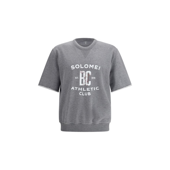 Brunello Cucinelli Short-sleeve Sweatshirt Brunello Cucinelli Short-sleeve Sweatshirt