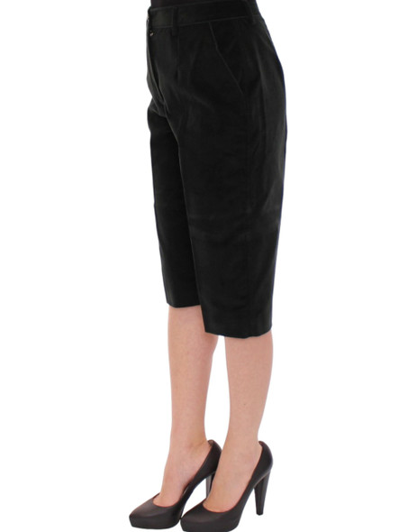 Dolce & Gabbana Black cotton shorts pants Dolce & Gabbana Black cotton shorts pants