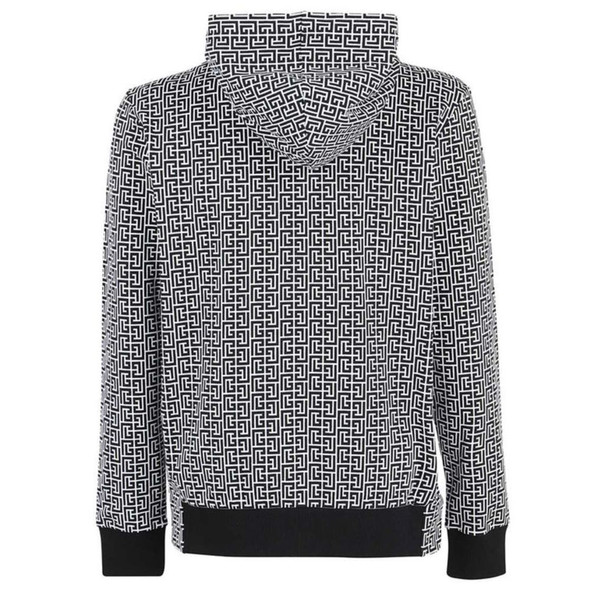 Balmain Black Cotton Sweater Balmain Black Cotton Sweater