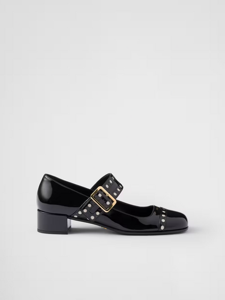 Prada Black Patent leather Mary Jane pumps Prada Black Patent leather Mary Jane pumps