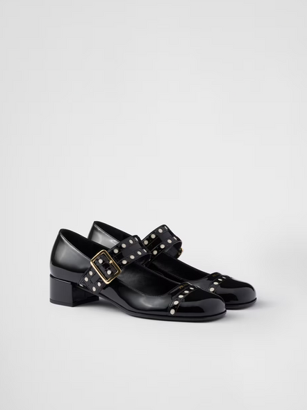 Prada Black Patent leather Mary Jane pumps Prada Black Patent leather Mary Jane pumps