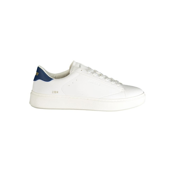 White Polyester Men Sneaker GA-38595 White Polyester Men Sneaker GA-38595