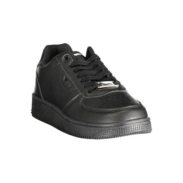 Black Polyester Women Sneaker GA-38618 Black Polyester Women Sneaker GA-38618