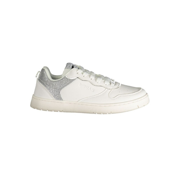 White Polyester Women Sneaker GA-38602 White Polyester Women Sneaker GA-38602