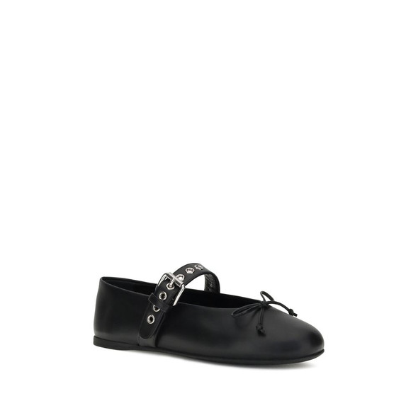 Miu Miu Leather Ballerinas Miu Miu Leather Ballerinas