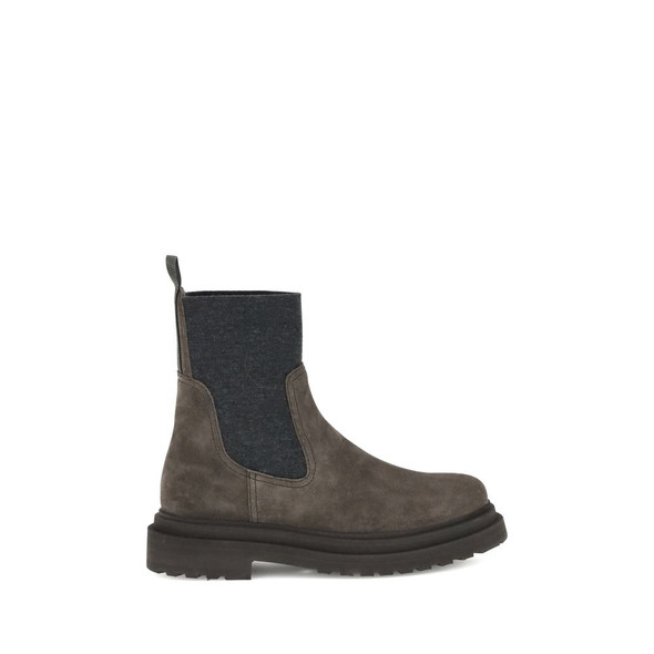 Brunello Cucinelli Suede Ankle Boots Brunello Cucinelli Suede Ankle Boots