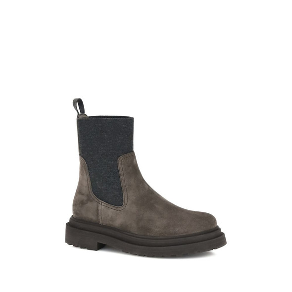 Brunello Cucinelli Suede Ankle Boots Brunello Cucinelli Suede Ankle Boots