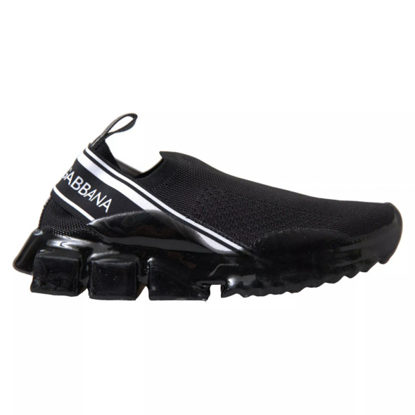 Black Sorrento Slip On Low Top Sneakers Black Sorrento Slip On Low Top Sneakers