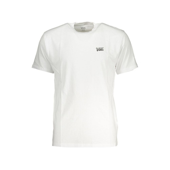 Vans White Cotton Men T-Shirt VA-38622 Vans White Cotton Men T-Shirt VA-38622