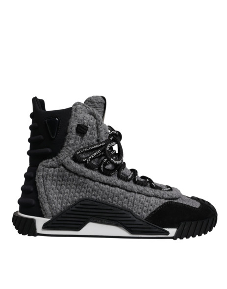 Gray Black NS1 High Top Boots Sneakers Shoes Gray Black NS1 High Top Boots Sneakers Shoes