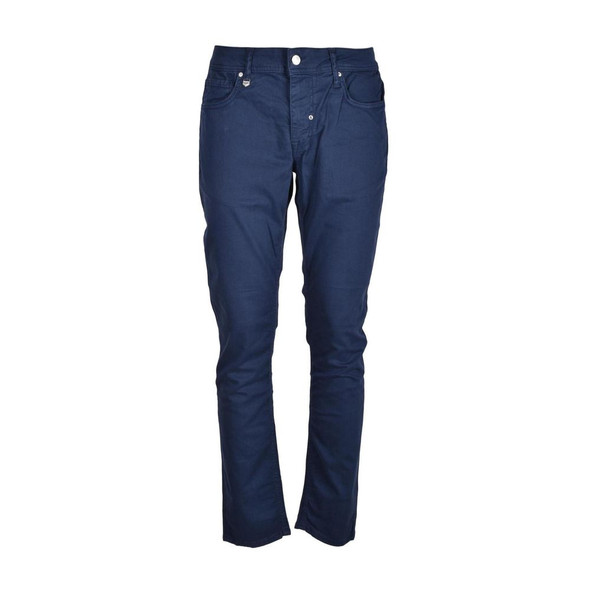 Blue Cotton Slim Fit Jean AN16619000010RO Blue Cotton Slim Fit Jean AN16619000010RO