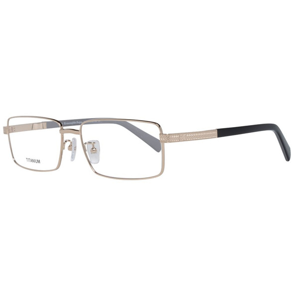 Ermenegildo Zegna Gold Men Optical Frames Ermenegildo Zegna Gold Men Optical Frames