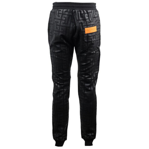 Balmain Black Cotton Jeans & Pant BA-15493 Balmain Black Cotton Jeans & Pant BA-15493