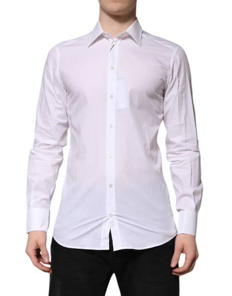 White GOLD Long Sleeves Dress Men Formal Shirt TSH906864 White GOLD Long Sleeves Dress Men Formal Shirt TSH906864