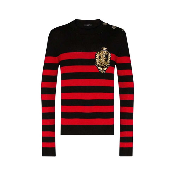 Black Wool Sweater BA-15503 Black Wool Sweater BA-15503