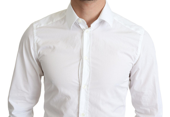 White Cotton Long Sleeves Men Formal Shirt White Cotton Long Sleeves Men Formal Shirt