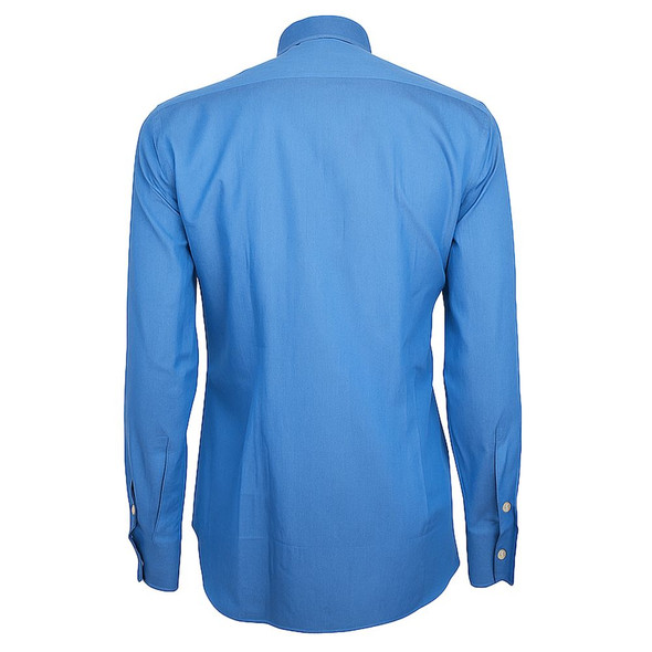 Blue Cotton Men's Shirt LO-15524 Blue Cotton Men's Shirt LO-15524