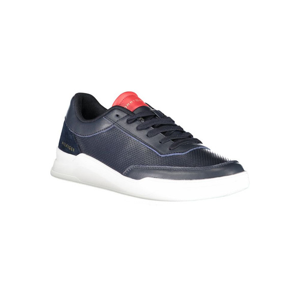Tommy Hilfiger Blue Polyester Sneaker TO-13903 Tommy Hilfiger Blue Polyester Sneaker TO-13903