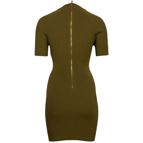 Balmain Green Viscose Tops & T-Shirt Balmain Green Viscose Tops & T-Shirt
