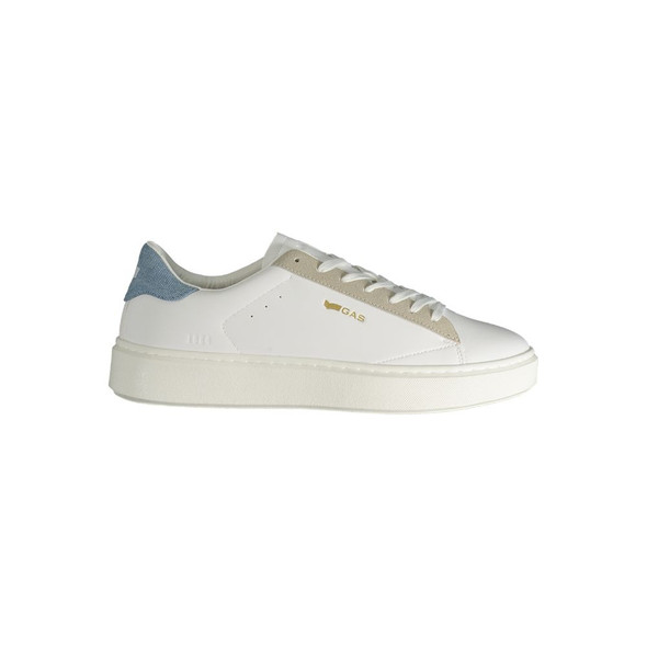 White Polyester Men Sneaker GA-38719 White Polyester Men Sneaker GA-38719