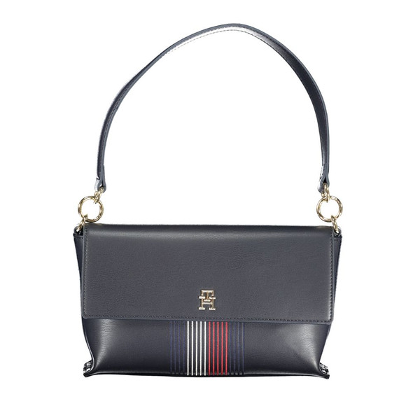 Tommy Hilfiger Blue Polyethylene Handbag TO-32165 Tommy Hilfiger Blue Polyethylene Handbag TO-32165