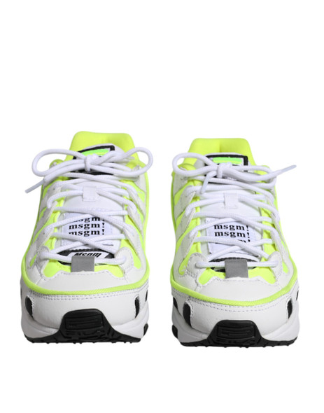 MSGM Multicolor Low Top Trainers Lace Up Sneakers Shoes MSGM Multicolor Low Top Trainers Lace Up Sneakers Shoes
