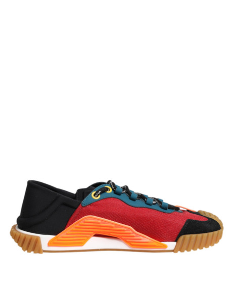 Dolce & Gabbana Multicolor Logo Low Top NS1 Sneakers Shoes Dolce & Gabbana Multicolor Logo Low Top NS1 Sneakers Shoes