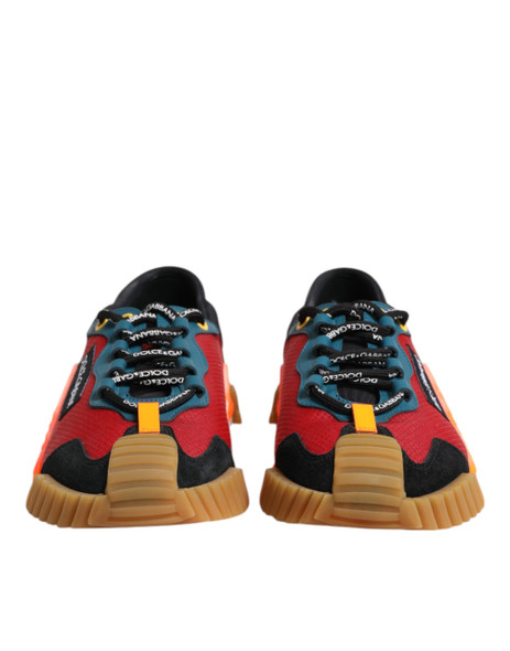 Dolce & Gabbana Multicolor Logo Low Top NS1 Sneakers Shoes Dolce & Gabbana Multicolor Logo Low Top NS1 Sneakers Shoes