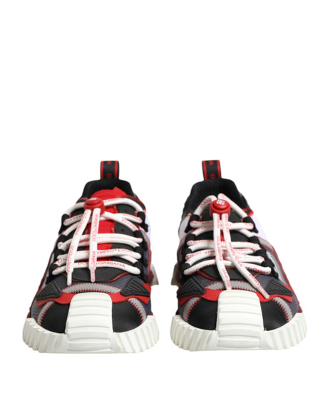 Dolce & Gabbana Multicolor Logo Low Top NS1 Sneakers Shoes MV7312 Dolce & Gabbana Multicolor Logo Low Top NS1 Sneakers Shoes MV7312