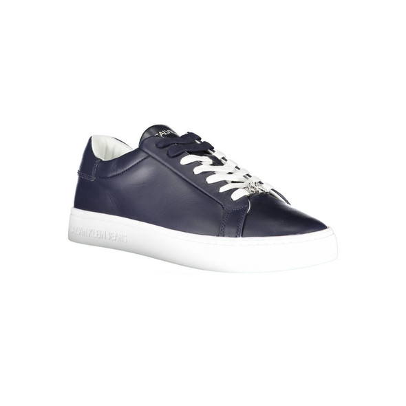 Blue Polyester Sneaker CA-4876 Blue Polyester Sneaker CA-4876