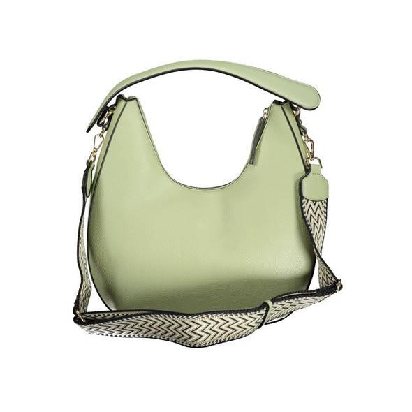 Mario Valentino Green Polyethylene Handbag VA-29924 Mario Valentino Green Polyethylene Handbag VA-29924