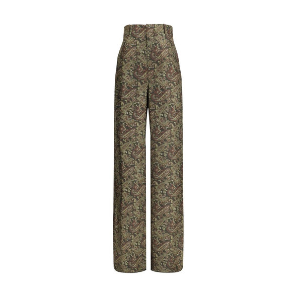 Saint Laurent Paisley patterned silk Pants Saint Laurent Paisley patterned silk Pants