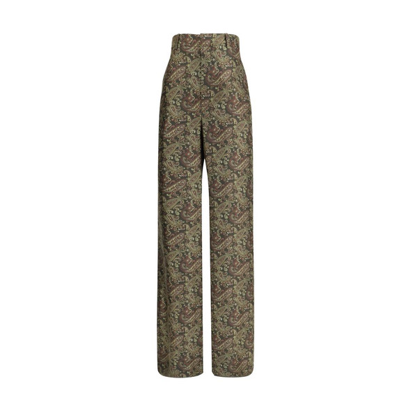 Saint Laurent Paisley patterned silk Pants Saint Laurent Paisley patterned silk Pants