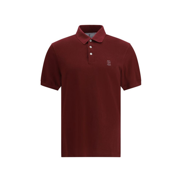 Brunello Cucinelli Logoed Polo Shirt BRME8548770COA16BB Brunello Cucinelli Logoed Polo Shirt BRME8548770COA16BB