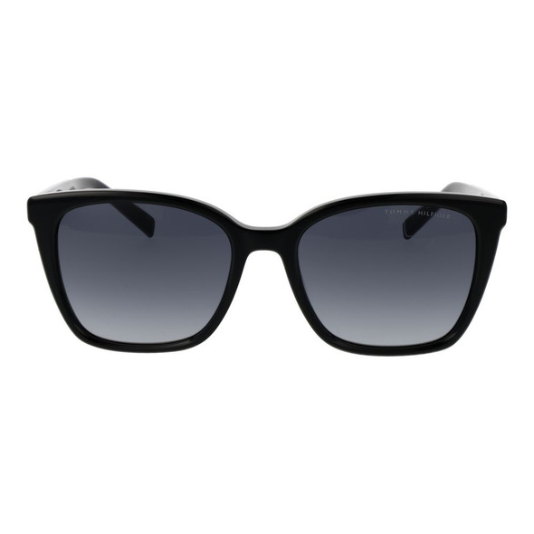 Tommy Hilfiger Black Women Sunglasses TO-1027208 Tommy Hilfiger Black Women Sunglasses TO-1027208